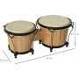 HomCom Bongos Set 7" and 7.75"Κωδικός: F10-001 