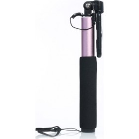 Remax P5 Selfie Stick με Καλώδιο 3.5mm Ροζ Remax P5 Selfie Stick με Καλώδιο 3.5mm Ροζ