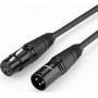 Ugreen Cable XLR male - XLR female Μαύρο 10m (20714)