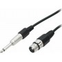 Blow Cable XLR female - 6.3mm male 10m (DM-4363)