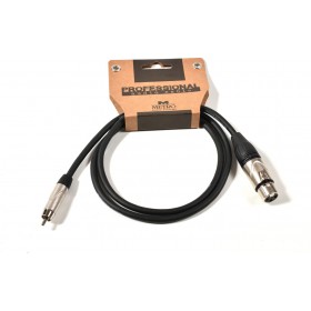 Metro Cable XLR female - RCA male 1m (PXR-001/1M) Metro Cable XLR female - RCA male 1m (PXR-001/1M)