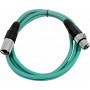 Belden Cable XLR male - XLR female 5m Green