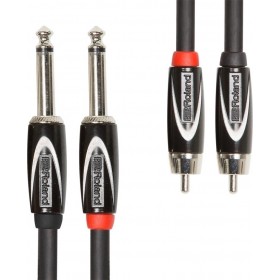 Roland Cable 6.3mm male - RCA male 1m (RCC-3-2R28)