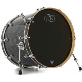 DW Performance Bass Drum, Black DIamond Finish Ply - 20" x 16"