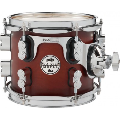 PDP by DW Concept Maple Tom Tom - Satin Tobacco Burst - 8" x 7"