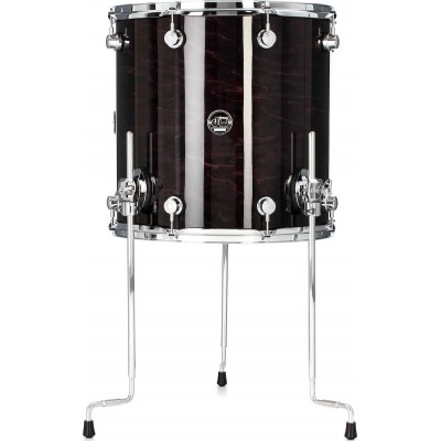 DW Performance Floor Tom 16" x 16" - Ebony Stain Lacquer