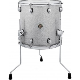 Gretsch Catalina Maple Floor Tom - 14" x 14" Silver Sparkle