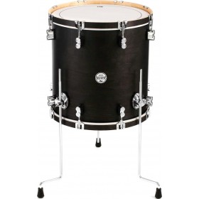 PDP by DW Concept Classic Floor Tom - Ebony Stain / Ebony Hoops - 14" x 14"