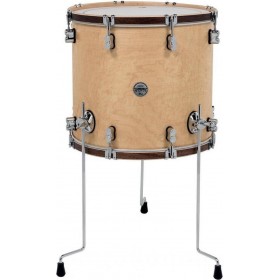 PDP by DW Concept Classic Floor Tom 14" x 14" - Natural, Walnut Hoops
