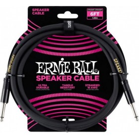Ernie Ball Cable 6.3mm male - 6.3mm male 1.8m (6072) Ernie Ball Cable 6.3mm male - 6.3mm male 1.8m (6072)
