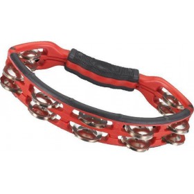 Natal Spirit Κόκκινο Πλαστικό Ντέφι Χειρός με Διπλή Σειρά ΖίλιεςΚωδικός: NS102TR  Natal Spirit Κόκκινο Πλαστικό Ντέφι Χειρός με Διπλή Σειρά ΖίλιεςΚωδικός: NS102TR