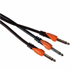 Bespeco Audio Cable 6.3mm male - 2x 6.3mm male 1.8m (SLYS2J180) Bespeco Audio Cable 6.3mm male - 2x 6.3mm male 1.8m (SLYS2J180)