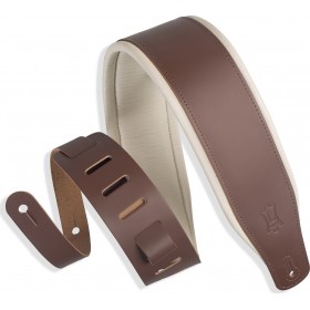 "Levys M26PD 3"" Favorite Padded Two-Tone Leather Brown/CreamΚωδικός: M26PD-BRN_CRM " Levys M26PD 3" Favorite Padded Two-Tone Leather Brown/CreamΚωδικός: M26PD-BRN_CRM