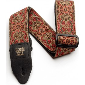 Ernie Ball Jacquard Guitar Strap Crimson PaisleyΚωδικός: P04162  Ernie Ball Jacquard Guitar Strap Crimson PaisleyΚωδικός: P04162