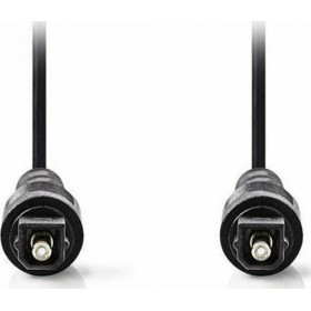 Nedis Optical Audio Cable TOS male - TOS male Μαύρο 2m (CAGP25000BK20) Nedis Optical Audio Cable TOS male - TOS male Μαύρο 2m (CAGP25000BK20)