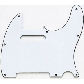 Allparts Pickguard για Ηλεκτρική Κιθάρα Telecaster 8-Hole Pickguard For Telecaster White 3-plyΚωδικός: PG-0562-035  Allparts Pickguard για Ηλεκτρική Κιθάρα Telecaster 8-Hole Pickguard For Telecaster White 3-plyΚωδικός: PG-0562-035
