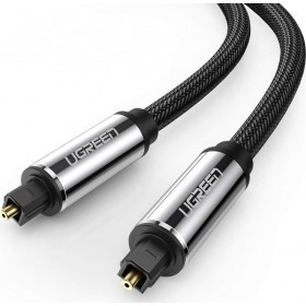 Ugreen Optical Audio Cable TOS male - TOS male Μαύρο 2m (10540) Ugreen Optical Audio Cable TOS male - TOS male Μαύρο 2m (10540)
