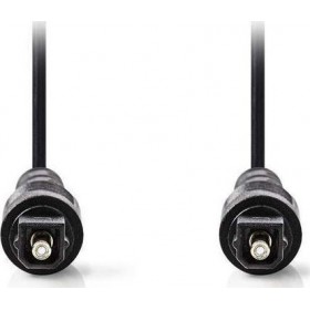 Nedis Optical Audio Cable TOS male - TOS male Μαύρο 5m (CAGP25000BK50) Nedis Optical Audio Cable TOS male - TOS male Μαύρο 5m (CAGP25000BK50)