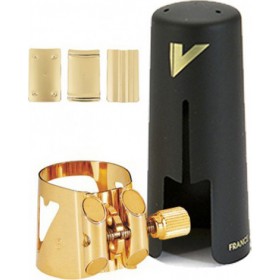 Vandoren Optimum Ligature and Plastic Cap Alto Sax GoldenΚωδικός: LC07P  Vandoren Optimum Ligature and Plastic Cap Alto Sax GoldenΚωδικός: LC07P