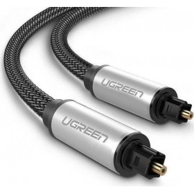 Ugreen Optical Audio Cable TOS male - TOS male Μαύρο 1.5m (10542) Ugreen Optical Audio Cable TOS male - TOS male Μαύρο 1.5m (10542)