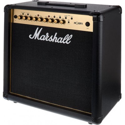 Marshall MG50GFX Combo Ενισχυτής Ηλεκτρικής Κιθάρας 1 x 12" 50W Μαύρος