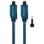 Clicktronic Optical Audio Cable TOS male - TOS male Μπλε 3m (70369)