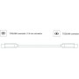 Clicktronic Optical Audio Cable TOS male - TOS male Μπλε 0.5m (70365)