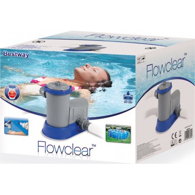 Bestway Flowclear Αντλία / Φίλτρο Πισίνας Ροής 5.678 λίτρα/ ώρα