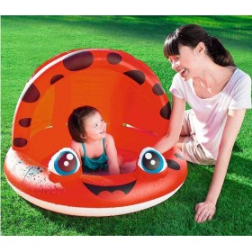 Bestway 52189 Παιδική Πισίνα με Σκέπαστρο Κόκκινη 97cm Bestway 52189 Παιδική Πισίνα με Σκέπαστρο Κόκκινη 97cm