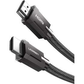 Ugreen HDMI 2.1 Braided Cable HDMI male - HDMI male 2m ΜαύροΚωδικός: 70321 