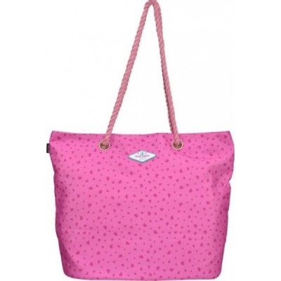 Santoro Rosebud Υφασμάτινη Τσάντα Θαλάσσης σε Ροζ χρώμα