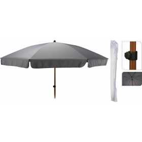 JK Home Decoration Ομπρέλα Θαλάσσης UPF50+ Γκρι 2.20mΚωδικός: 818240  JK Home Decoration Ομπρέλα Θαλάσσης UPF50+ Γκρι 2.20mΚωδικός: 818240