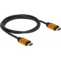 DeLock 85728 HDMI 2.1 Cable HDMI male - HDMI male 1.5m Μαύρο