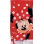 Das Home Minnie Παιδική Πετσέτα Θαλάσσης 70x140cm σε Κόκκινο χρώμα