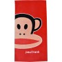 Paul Frank Portrait Παιδική Πετσέτα Θαλάσσης 70x140cm σε Κόκκινο χρώμα