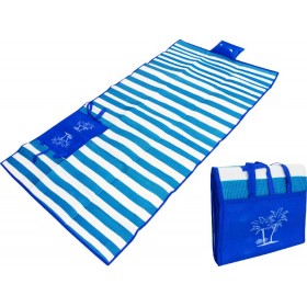 Ψάθα-Τσάντα Παραλίας με Μαξιλάρι 175x90cm Ψάθα-Τσάντα Παραλίας με Μαξιλάρι 175x90cm