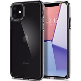 Spigen Ultra Hybrid Back Cover Πλαστικό Διάφανο (iPhone 11)