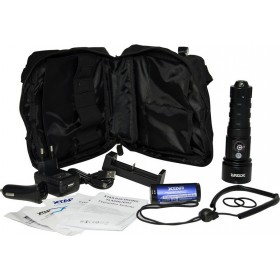 XTAR D26 Full Kit Φακός Κατάδυσης Επαναφορτιζόμενος Led με Φωτεινότητα 1100lm για Βάθος έως 100m XTAR D26 Full Kit Φακός Κατάδυσης Επαναφορτιζόμενος Led με Φωτεινότητα 1100lm για Βάθος έως 100m