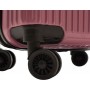 Pakoworld Venezia Βαλίτσα Καμπίνας με ύψος 57cm σε Ροζ χρώμαΚωδικός: 075-000013 