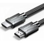 Ugreen HDMI 2.0 Braided Cable HDMI male - HDMI male 3m ΜαύροΚωδικός: 70325 