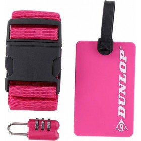 Dunlop Ιμάντας Βαλίτσας Σετ Ροζ Dunlop Ιμάντας Βαλίτσας Σετ Ροζ
