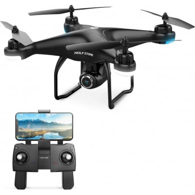 Holy Stone HS120D Drone με Κάμερα 2.1MP &amp Video Full HD (1080p) &amp Χειριστήριο GPS , FPV Flight (Χρόνος Πτήσης 16min)