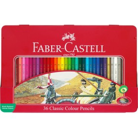 Faber-Castell Σετ Ξυλομπογιές σε Κασετίνα 36τμχ