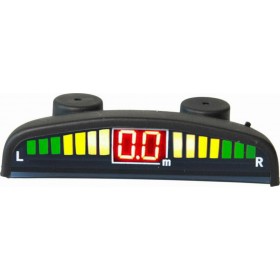 Osio OSP-282 4 Αισθητήρες Παρκαρίσματος Λευκό Χρώμα 18 mm με Οθόνη και BuzzerΚωδικός: 12512-2827 