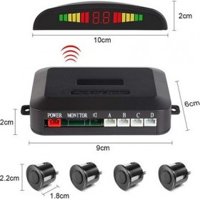 Σύστημα Παρκαρίσματος 4 Αισθητήρων Μαύρο &amp ΟθόνηΚωδικός: 420257 