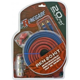 Renegade Σετ Καλωδίων Ενισχυτή Αυτοκινήτου REN20KIT μέχρι 1000W