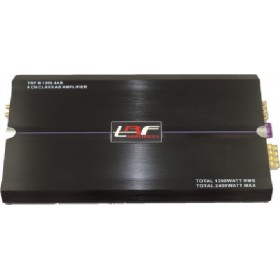TRF Ενισχυτής Αυτοκινήτου M 1200.4AB 4 Καναλιών (Κλάση A/B)