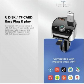 Joyroom FM Transmitter JR-CL02 με MicroSD / USBΚωδικός: 24861 