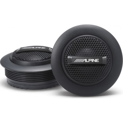 Alpine Σετ Tweeter Αυτοκινήτου Στρογγυλά S-S10TW 88dB