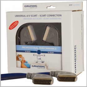 Grundig Scart Cable Scart male - Scart male 1.5m (42166474) Grundig Scart Cable Scart male - Scart male 1.5m (42166474)